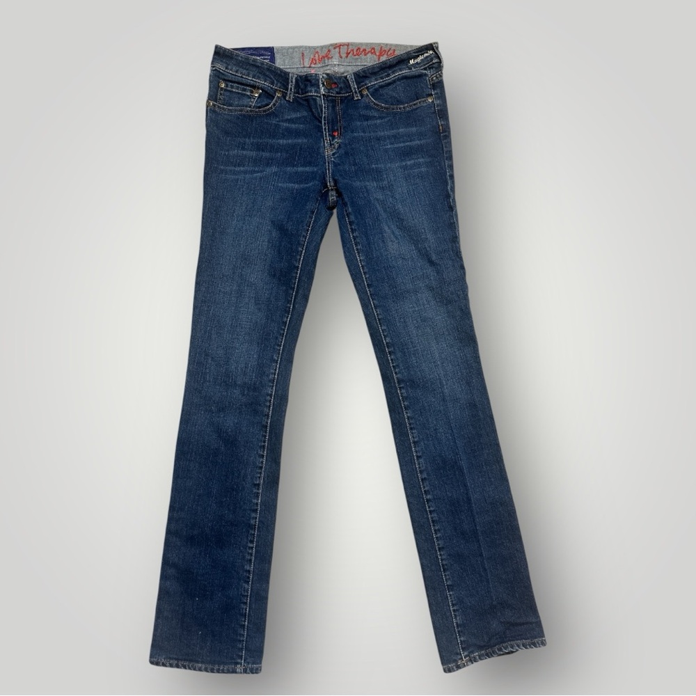 Love Therapy Magician Jeans Size 29 Y2K Slim Bootcut Designer Denim European